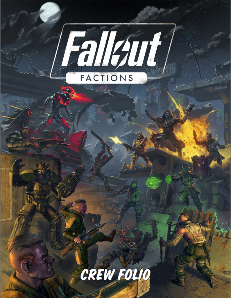 Modiphius Entertainment Fallout: Factions - Crew Folio - EN (Modiphius Entertainment)