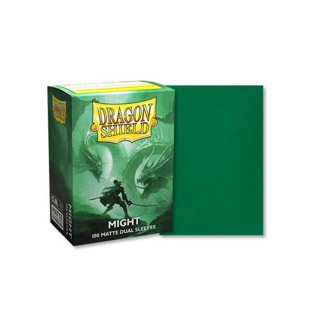 Obaly na karty Dragon Shield 63 x 88 mm - Matte Dual Sleeves (barevné), barva Might
