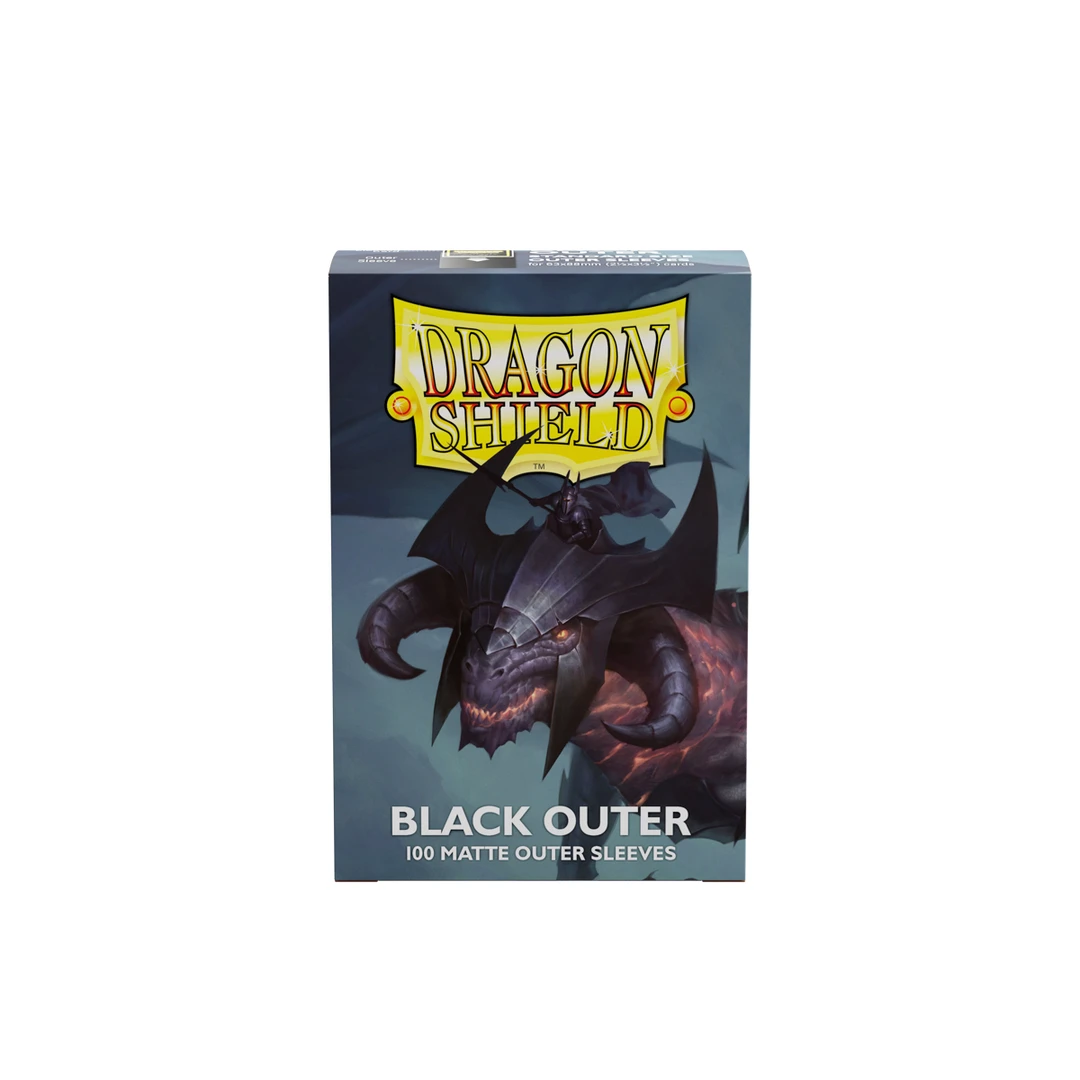 Arcane Tinmen Black Matte - Outer Sleeves (100ks) - Dragon Shield obaly na karty