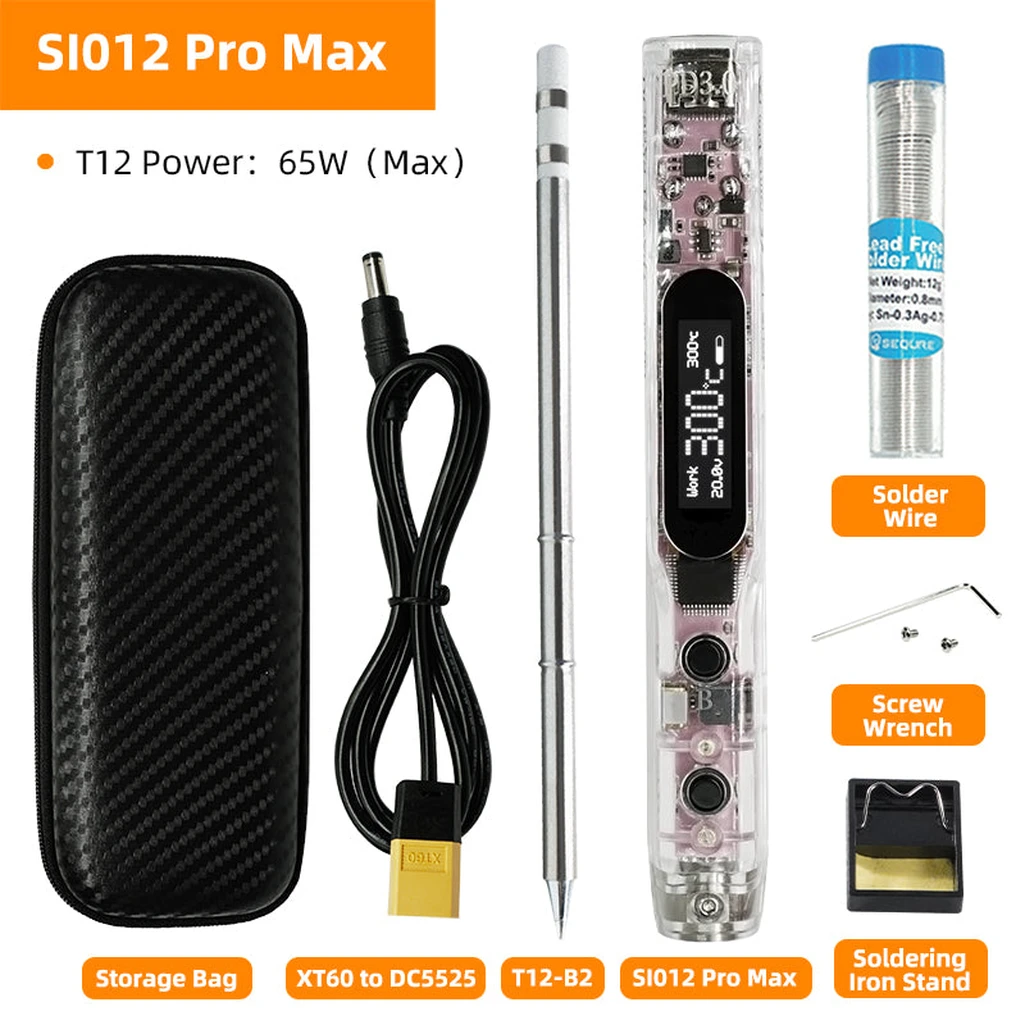 SEQURE SI012 Pro Max Kit - pájecí stanice 65W OLED (SEQURE)