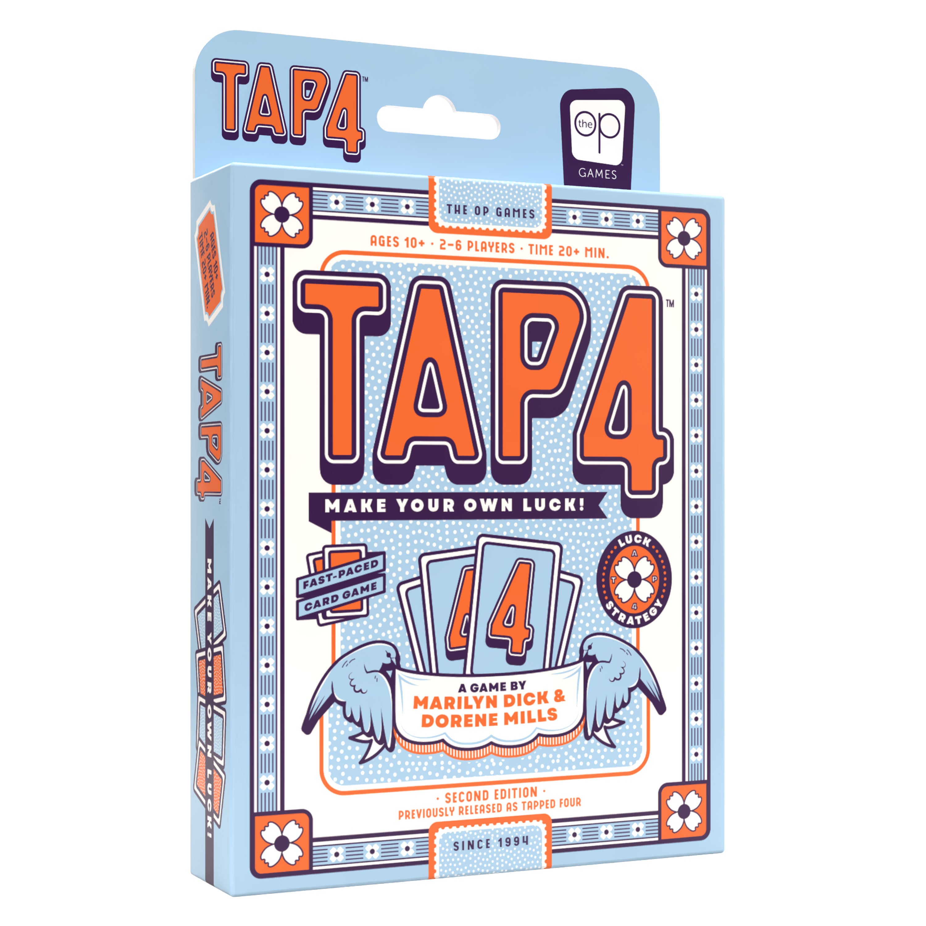 USAopoly Tap 4 - karetní hra - EN (USAopoly)