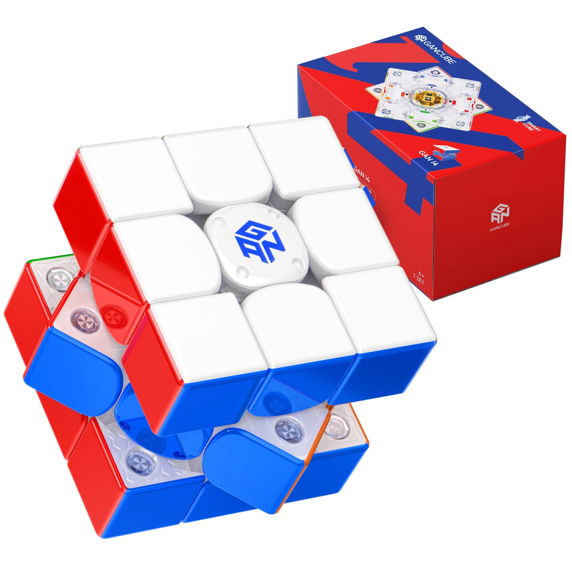 Gans puzzle GAN i4 Maglev UV - magnetická kostka 3x3 (GAN)