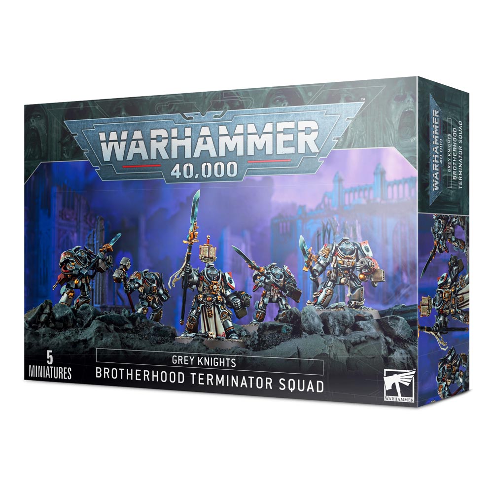 Games Workshop Grey Knights Brotherhood Terminator Squad (Games Workshop)