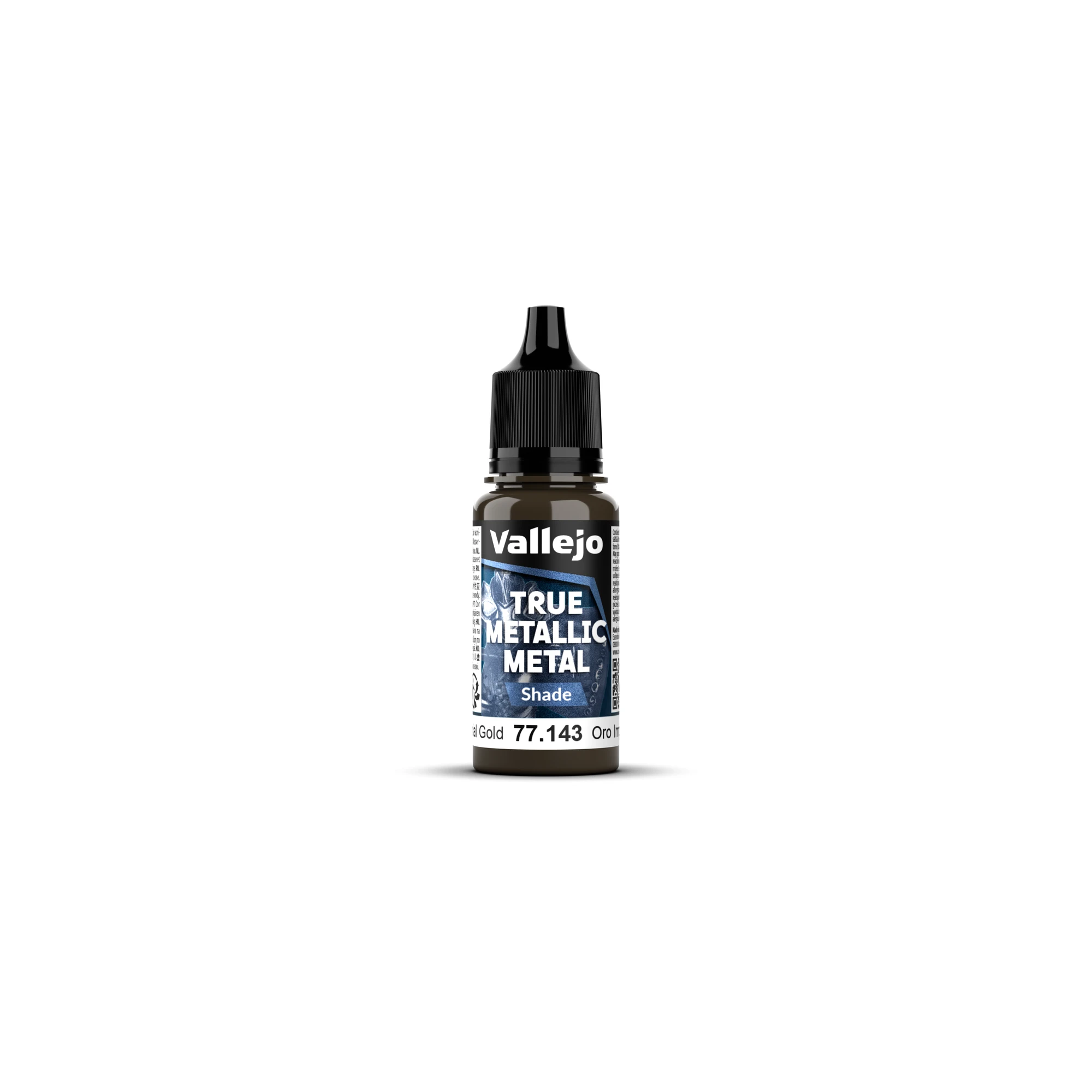 Vallejo Imperial Gold Shade 18ml - 77143 (Vallejo True Metallic Metal)