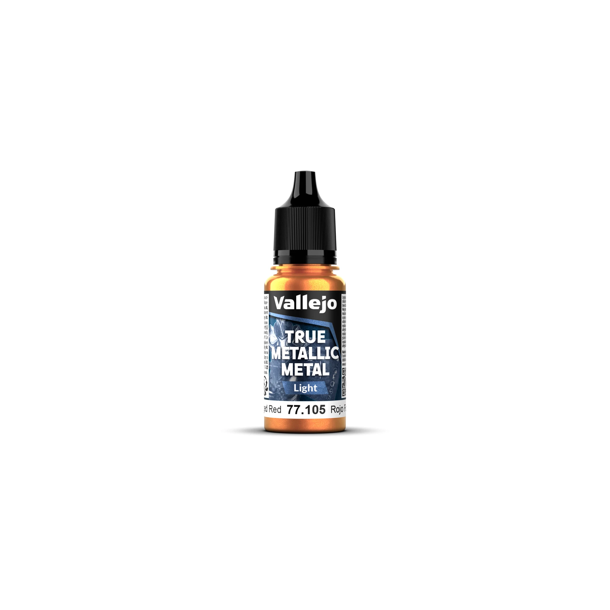 Vallejo Forged Red Light 18ml - 77105 (Vallejo True Metallic Metal)