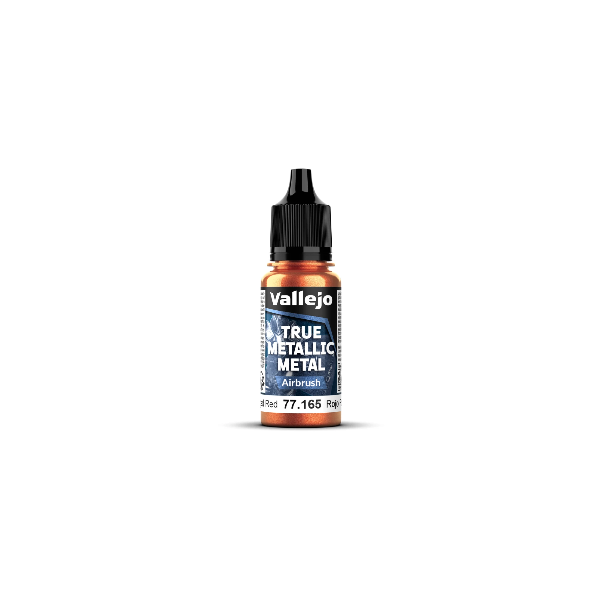 Vallejo Forged Red Airbrush 18ml - 77165 (Vallejo True Metallic Metal)