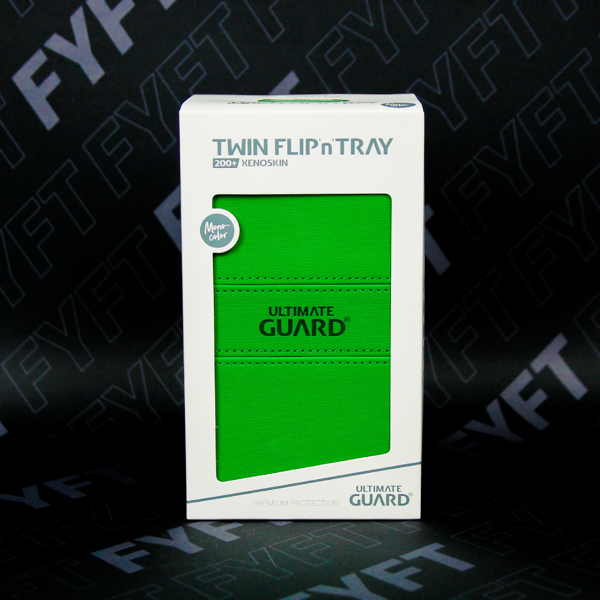 Twin Flip'n'Tray 200+ Xenoskin (UG) - deckbox na karty Barva: Zelená