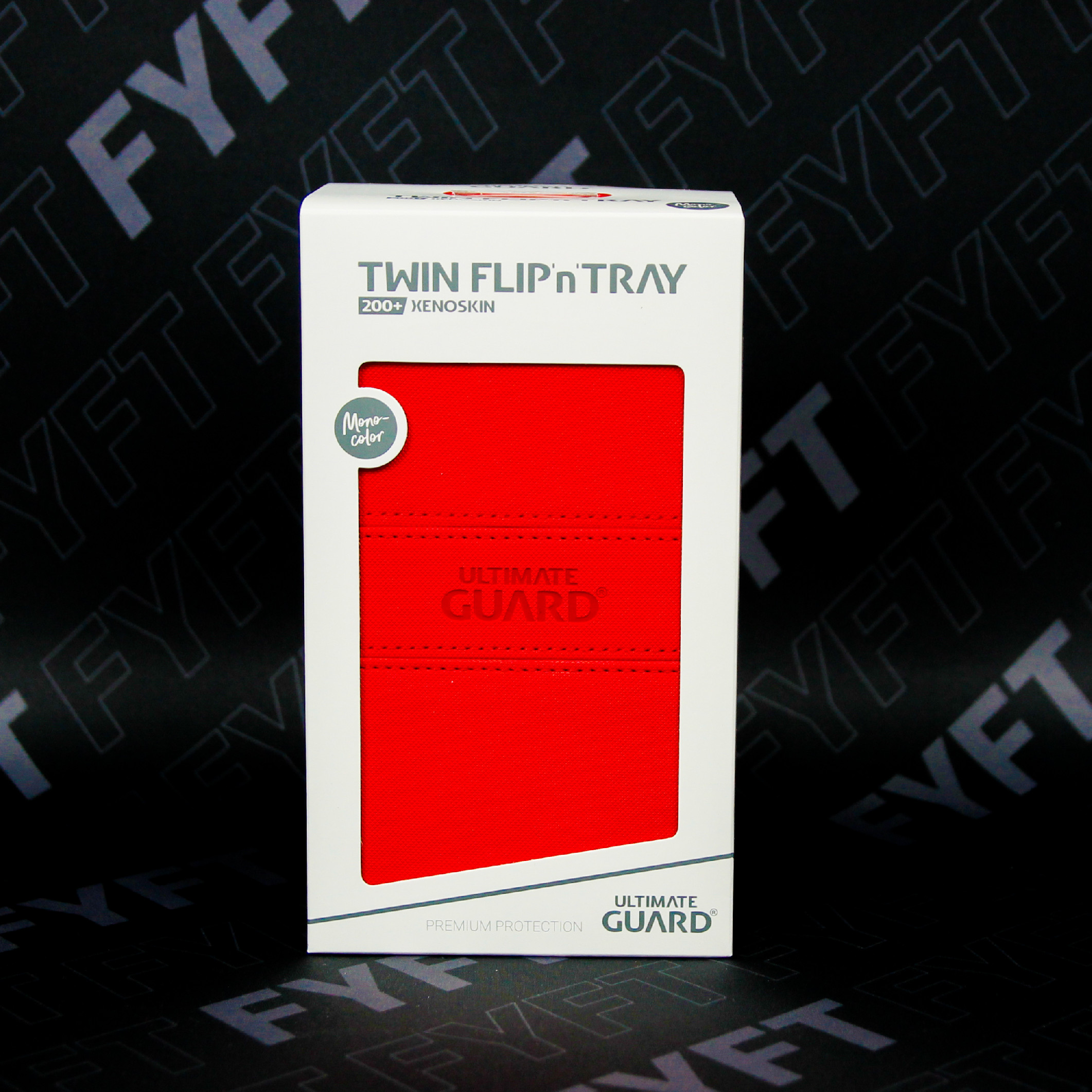 Twin Flip'n'Tray 200+ Xenoskin (UG) - deckbox na karty Barva: Červená