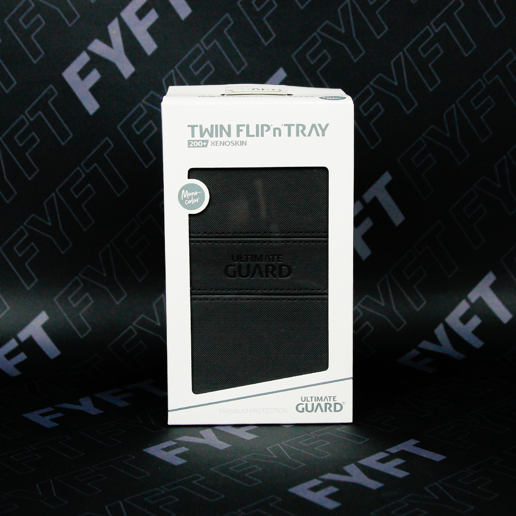 Twin Flip'n'Tray 200+ Xenoskin (UG) - deckbox na karty Barva: Černá