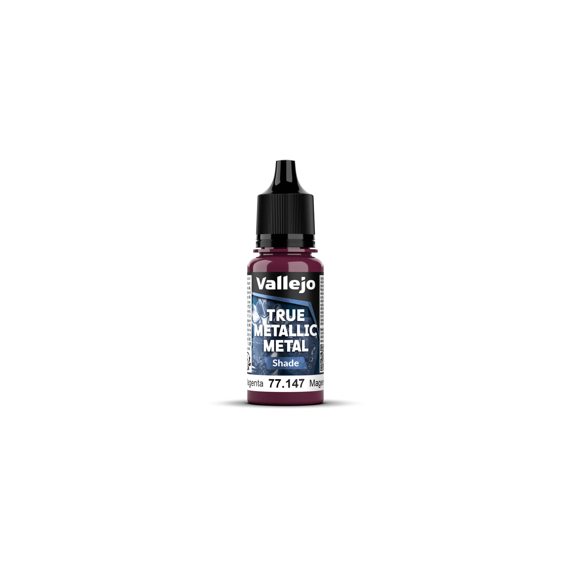 Vallejo Crimson Magenta Shade 18ml - 77147 (Vallejo True Metallic Metal)
