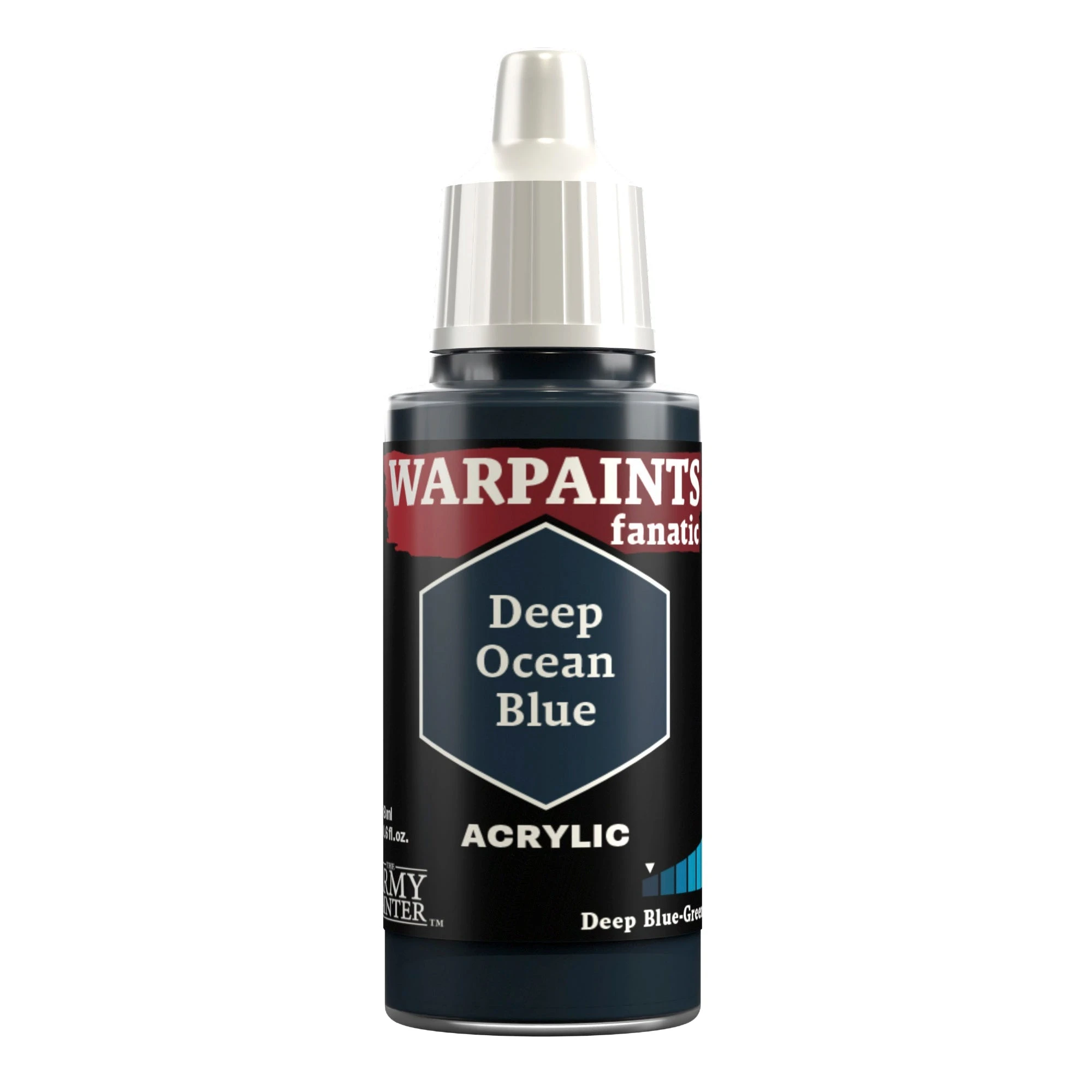 The Army Painter Deep Ocean Blue 18ml - WP3031P (The Army Painter Warpaints Fanatic)