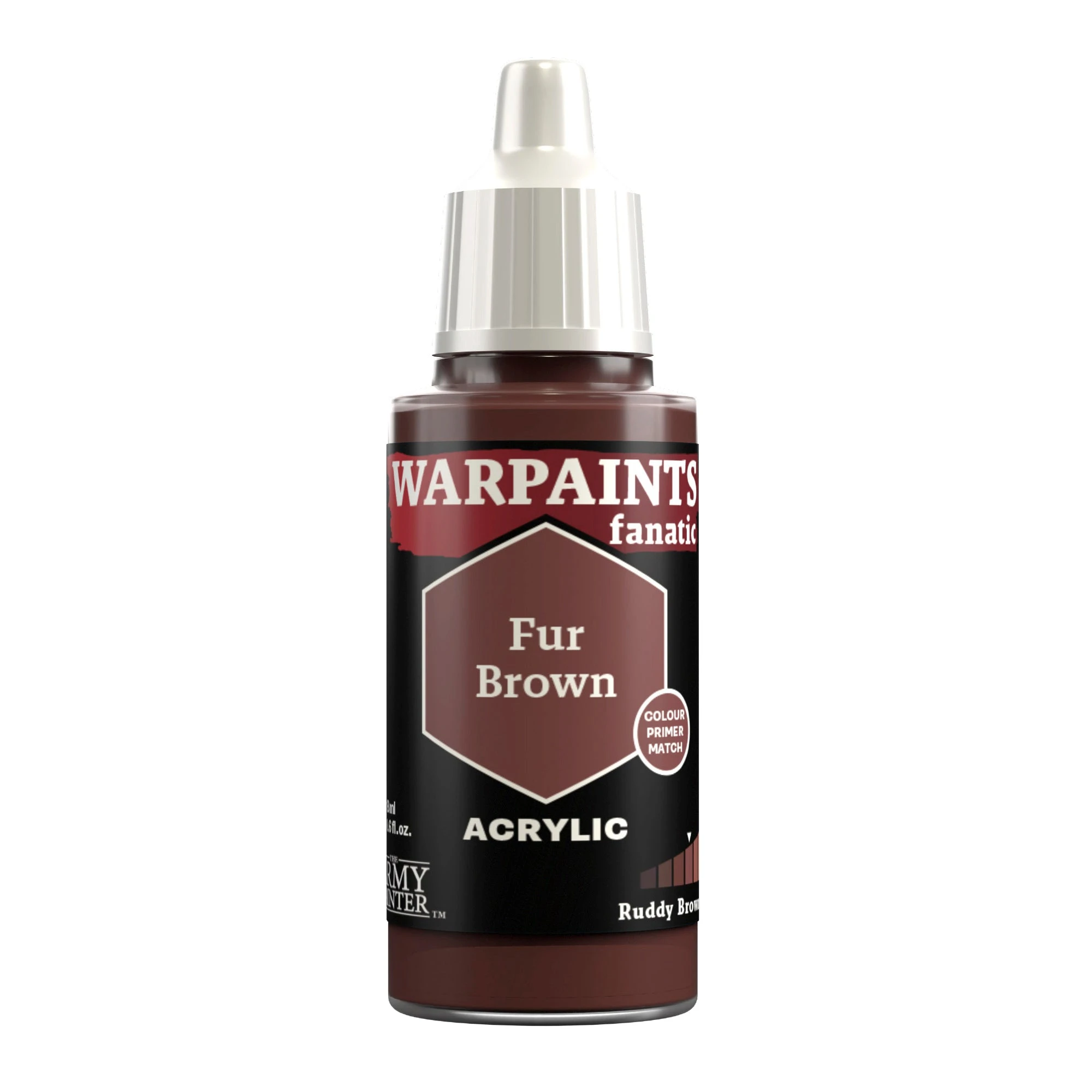 The Army Painter Fur Brown 18ml - WP3112P (The Army Painter Warpaints Fanatic)