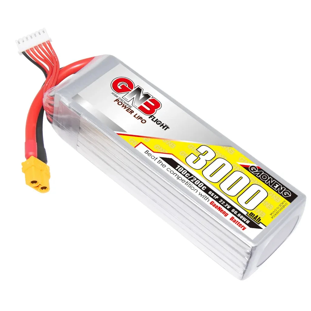 GNB LiPo Battery 3000mAh 6S 100C XT60