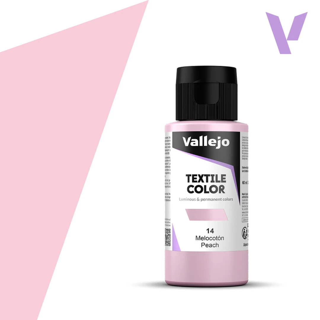 Vallejo Textile Color 40014 Peach (60ml)
