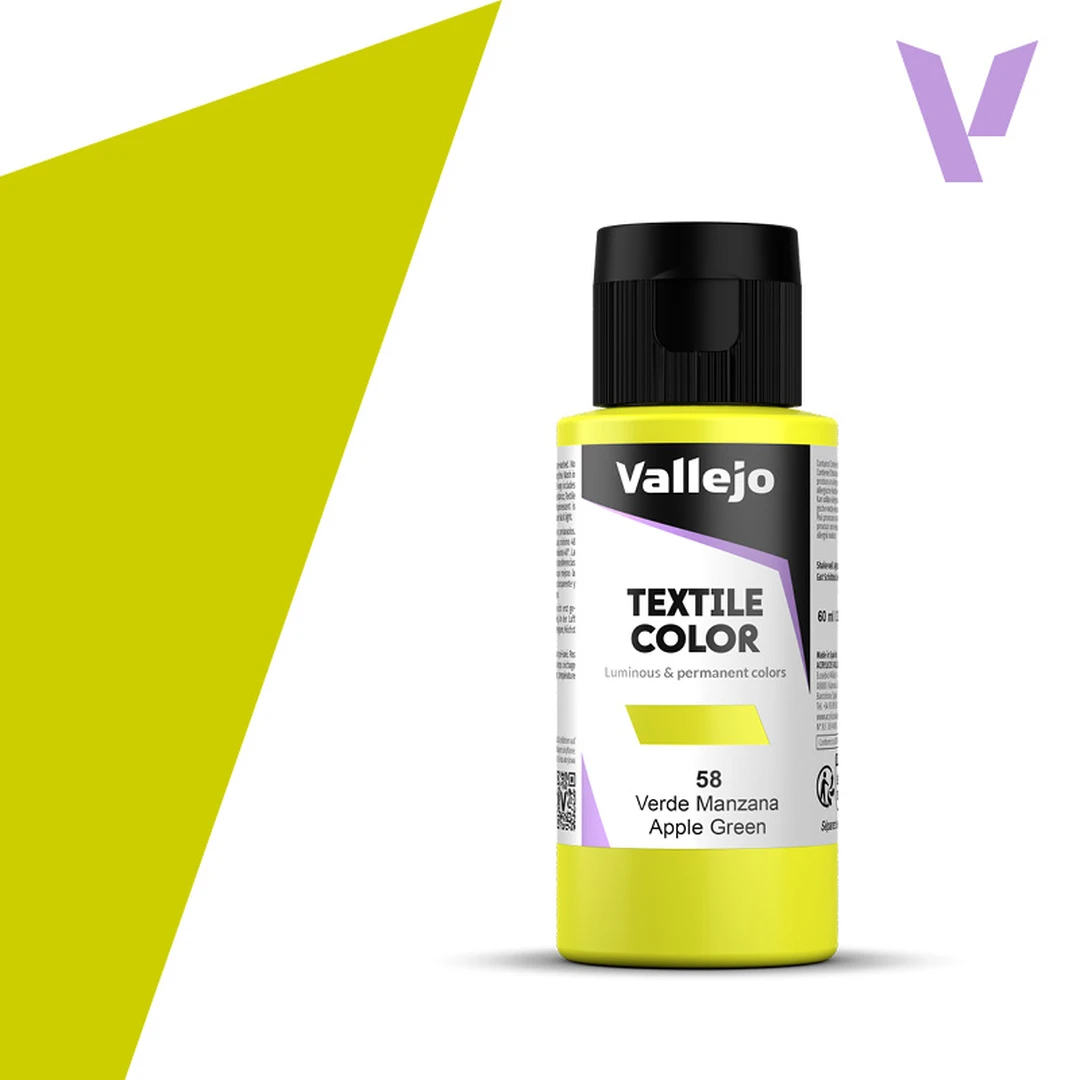 Vallejo Textile Color 40058 Apple Green (60ml)