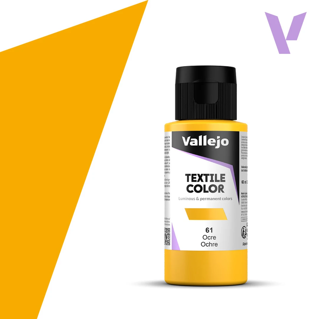 Vallejo Textile Color 40061 Ochre (60ml)