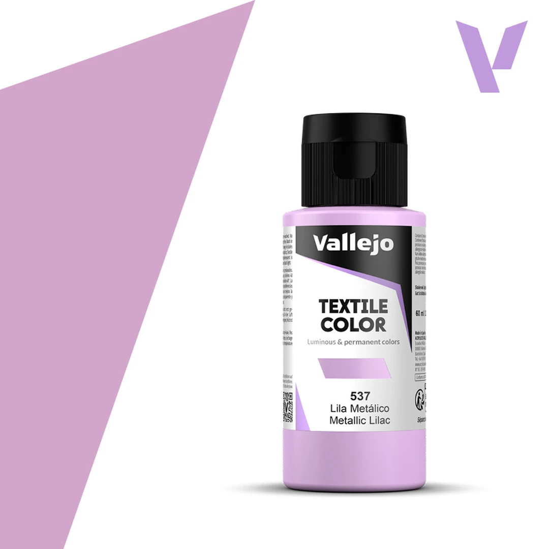 Vallejo Textile Color 40537 Metallic Lilac (60ml)