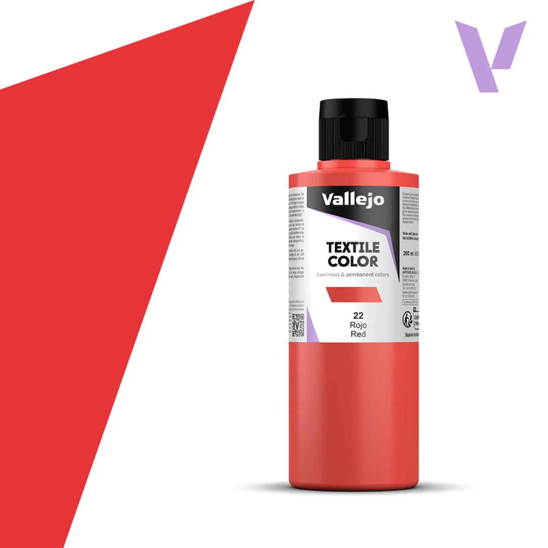 Vallejo Textile Color 41022 Red (200ml)
