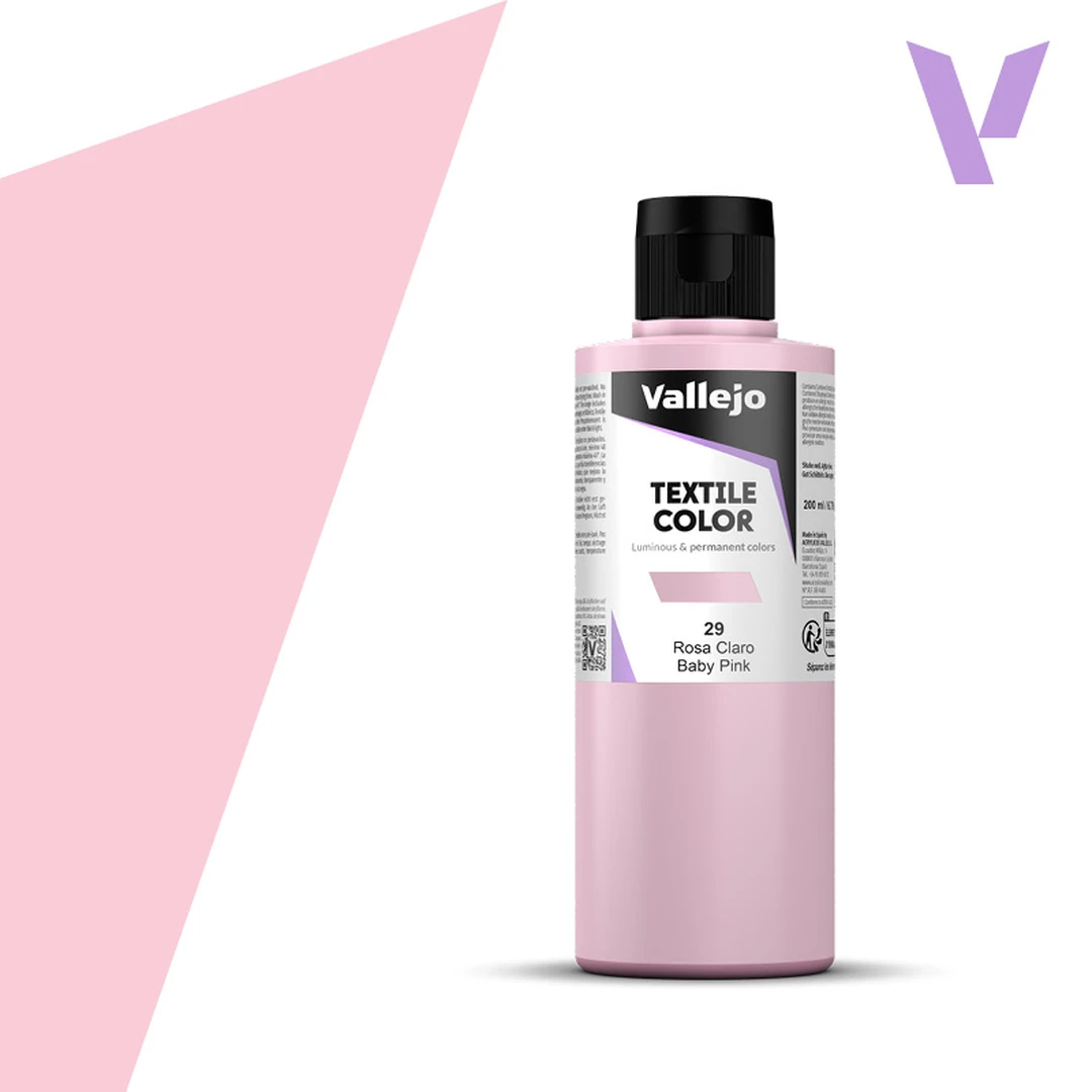 Vallejo Textile Color 41029 Baby Rose (200ml)