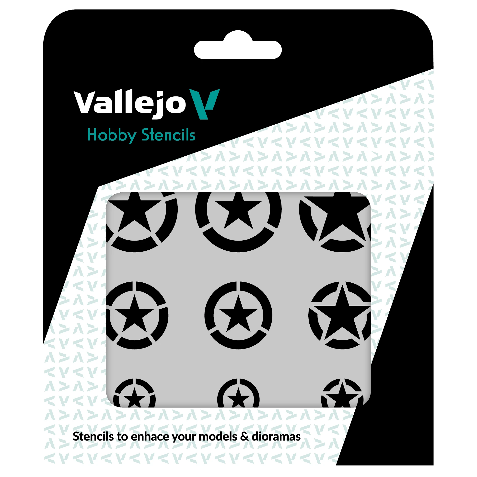 Vallejo Šablona USAF Markings - ST-AIR004 (Vallejo Hobby Stencils)