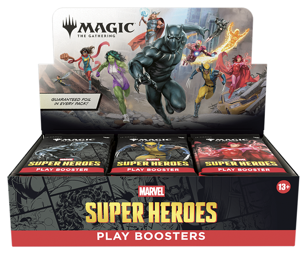 Marvel Super Heroes - Play Booster Box (Magic: The Gathering)
