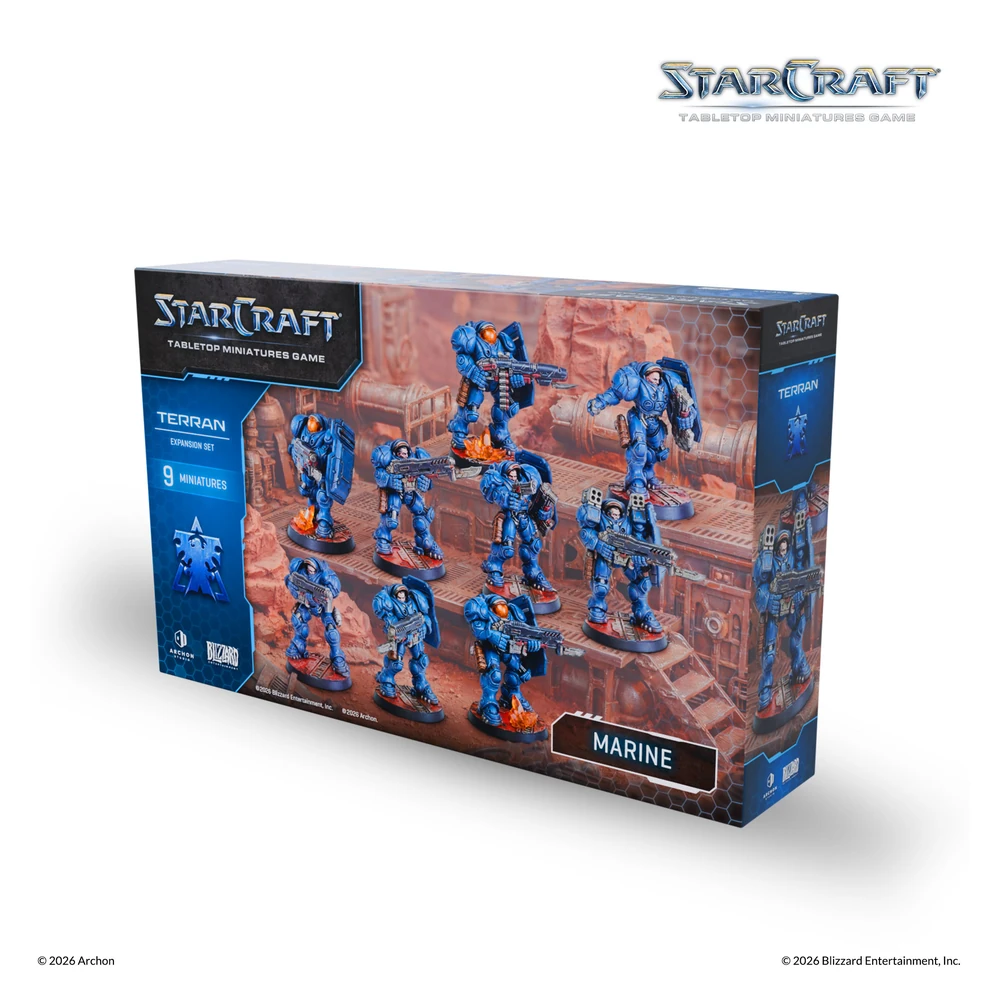 Archon Studio StarCraft: The Miniatures Game - Marine - Terran - Expansion Set - EN (Archon Studio)
