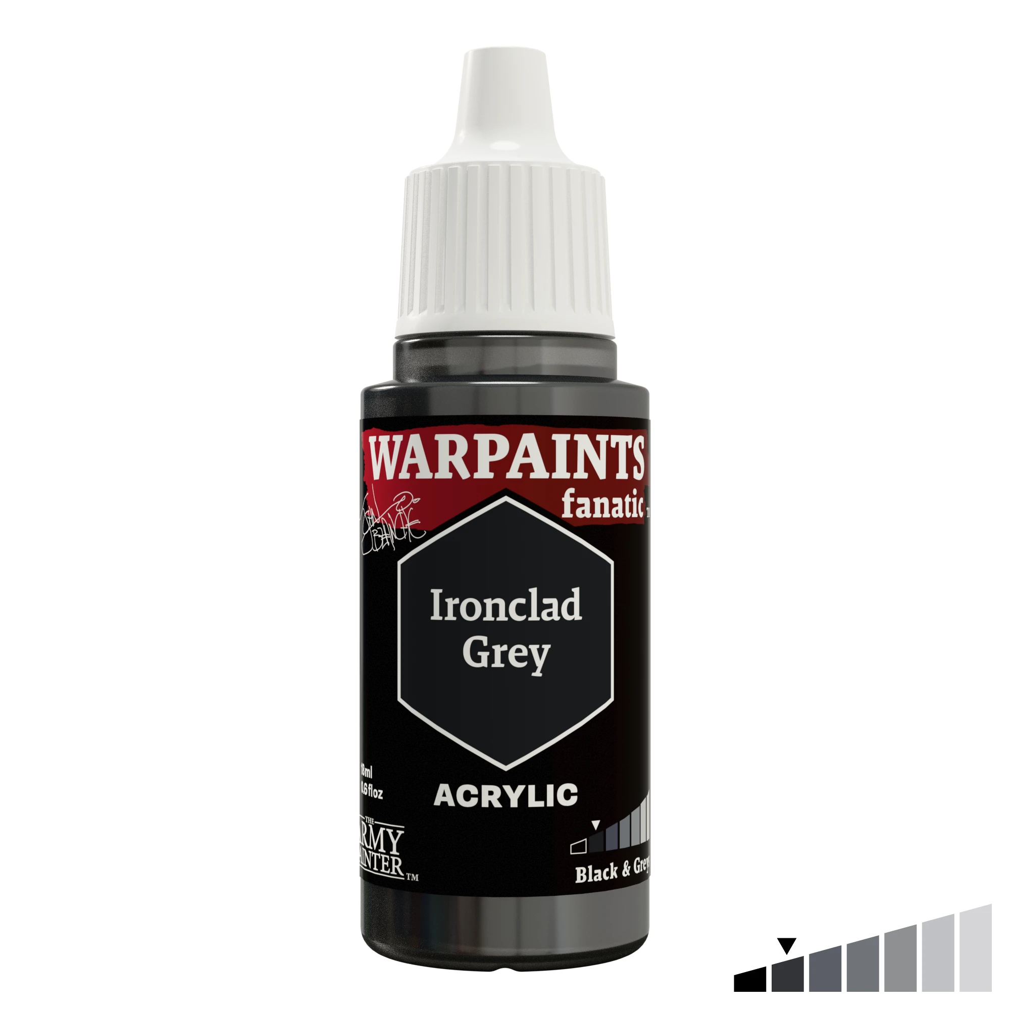 The Army Painter Ironclad Grey 18ml - WP4002P (The Army Painter John Blanche Masterclass)