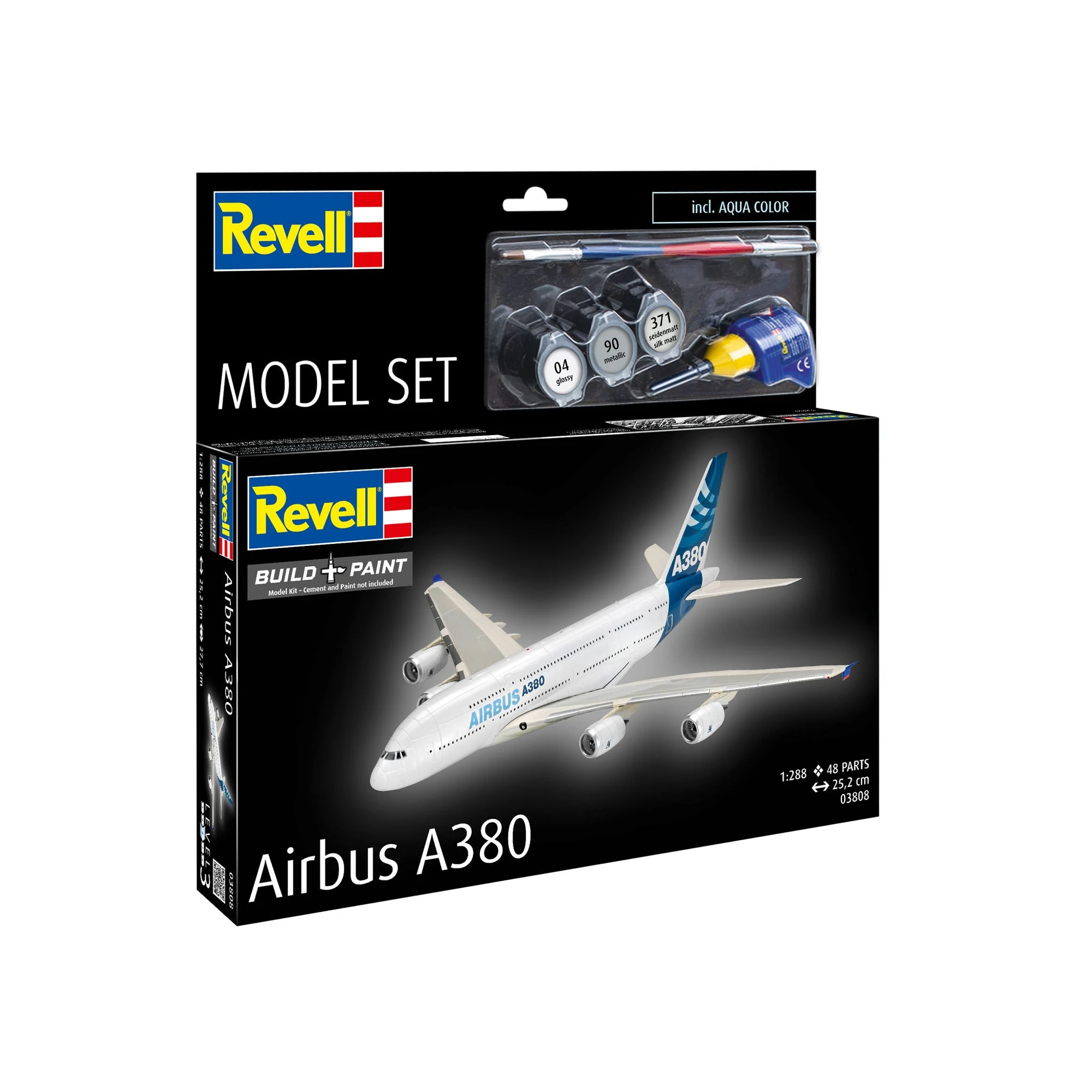 Revell Airbus A380 - Model Set 1:288 (Revell)