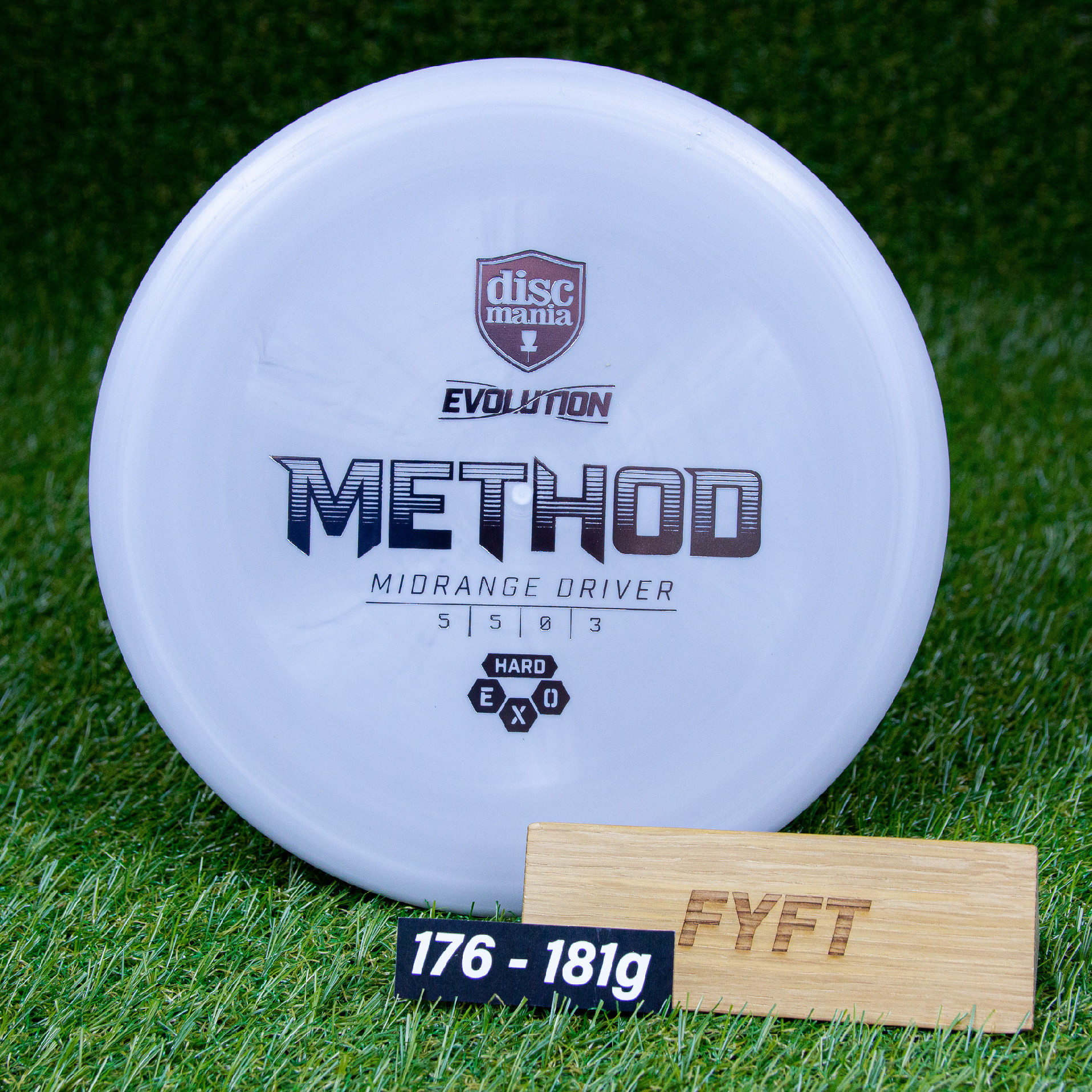 METHOD - EXO Hard (Discmania) - overstable midrange discgolf disk Barva: Šedá
