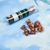 Set kostek pro RPG hry (D4, D6, D8, D10, D12, D20, D10%) kostky