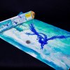 MTG podložka - playmat Celeste Light Clear Blue (Dragon Shield)