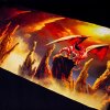 MTG podložka - playmat Rubis (Dragon Shield)