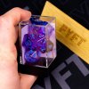 Set 7 RPG Luminary kostek: D4, D6, D8, D10, D12, D20, D10% (Chessex)