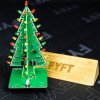 Vánoční stromeček s LED - elektronická stavebnice