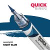 NIGHT BLUE - QUICK MARKER - modelářský fix AKMQ032 (AK Interactive)