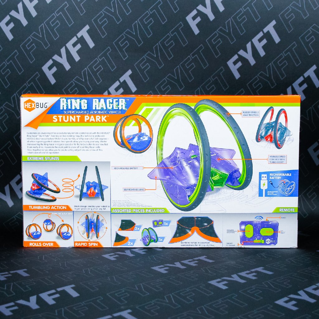 HexBug Ring Racer Stunt Park Stuntroboter mit Rampe