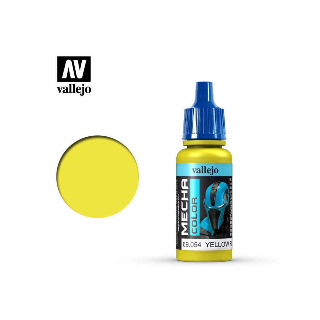 65575 vallejo mecha color 69054 yellow fluorescent 17ml