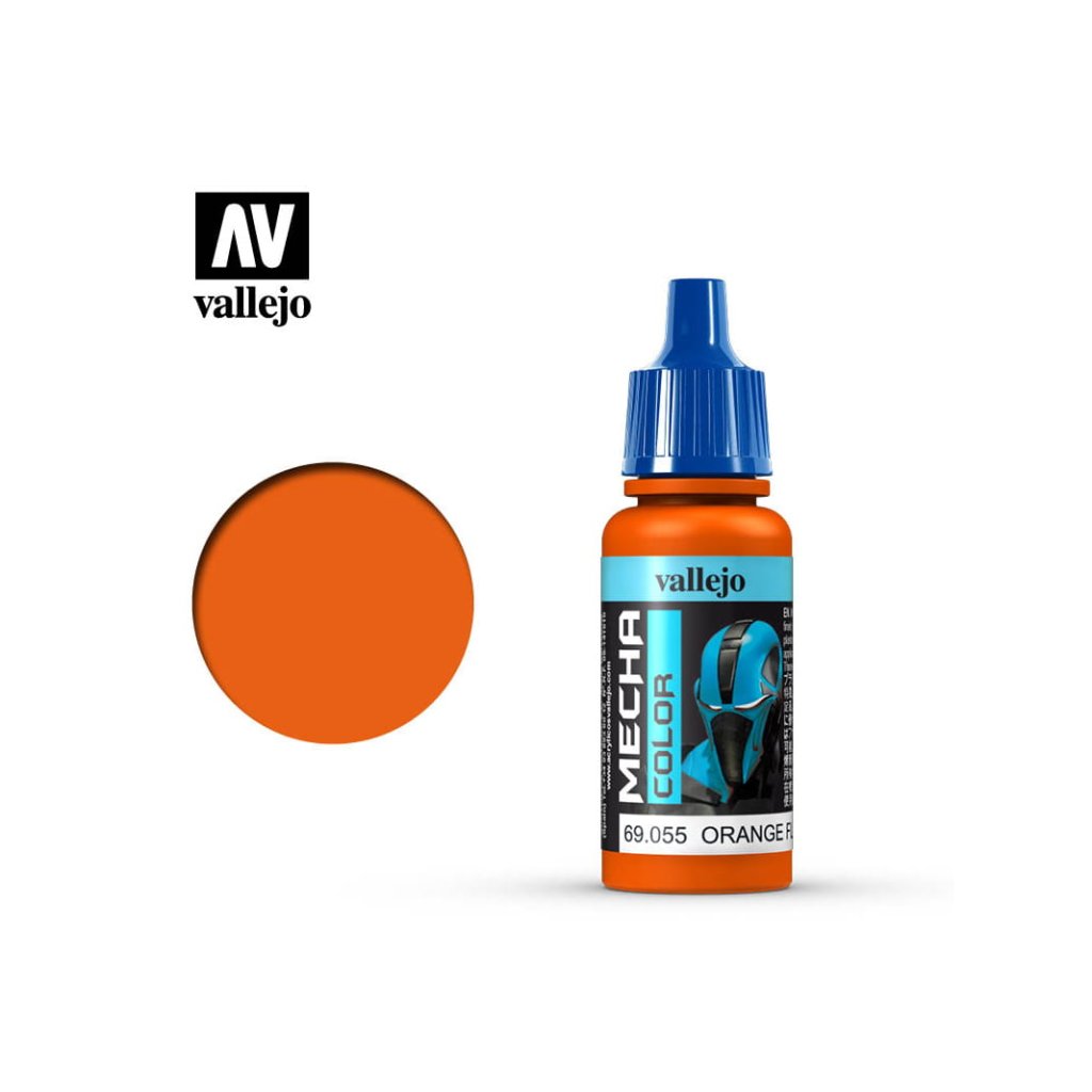 65578 vallejo mecha color 69055 orange fluorescent 17ml