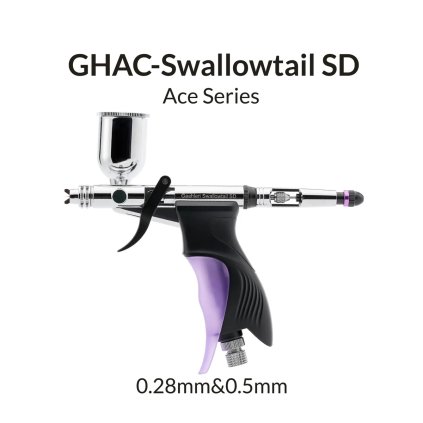 Airbrush-Pistole GHAC-Schwalbenschwanz SD Ace Series (Gaahleri)