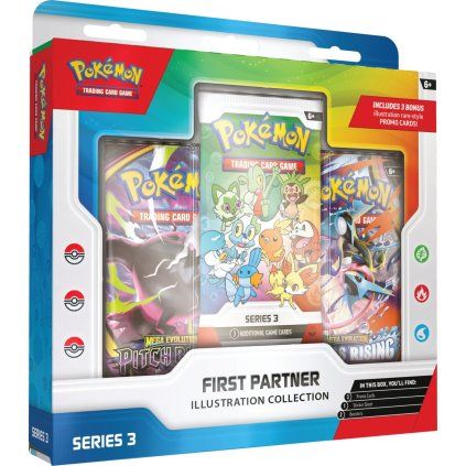 0160254 pokemon tcg first partner illustration collection series 3