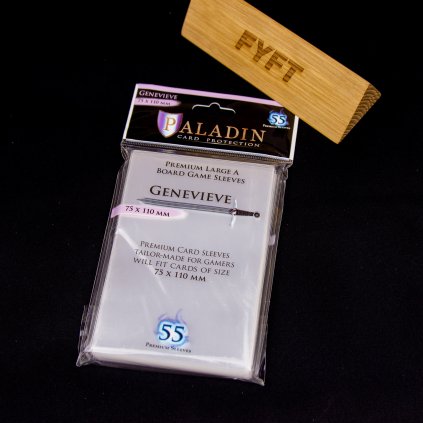 26040 genevieve 75 x 110 mm 55 ks paladin obaly na karty