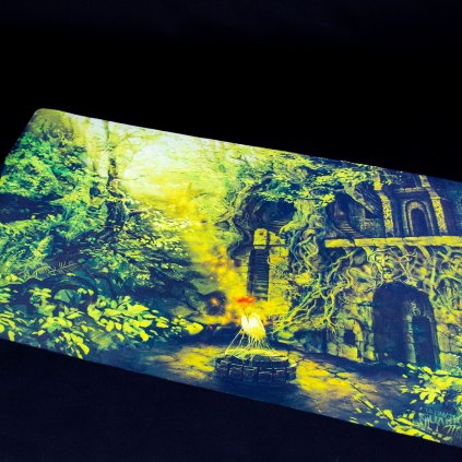 Herní podložka - Playmat: Lands Edition II 61 x 35 cm (Ultimate Guard) (Farbe Island Blau)