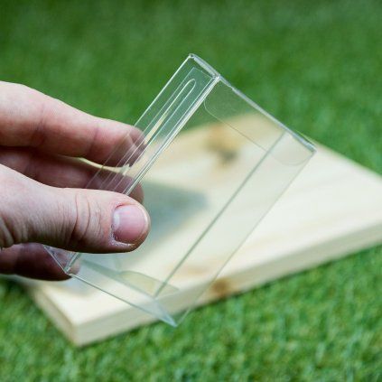 Transparentes Plastiketui für Kartenspiele