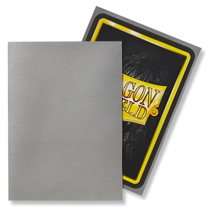 Silver matte (100 Stück) Dragon Shield - Kartenhüllen