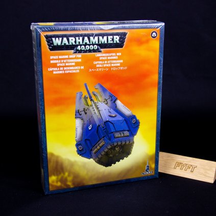 7118 warhammer 40000 space marine drop pod