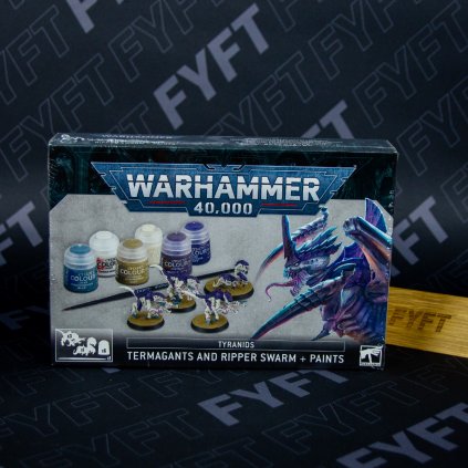 Warhammer 40000: Termagants and Ripper Swarm + Paints Set