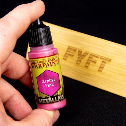 42957 zephyr pink warpaints metallics 18ml army painter