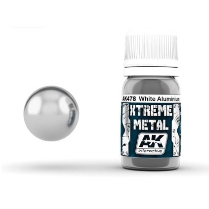 63967 ak ak478 xtreme white aluminium 30ml