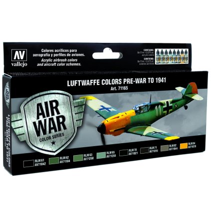65683 stara verze vallejo model air set 71165 luftwaffe pre war to 1941 8