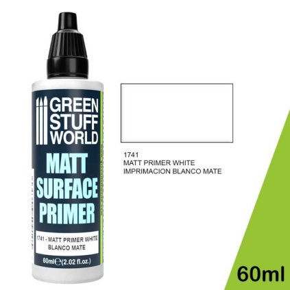 matt surface primer 60ml white